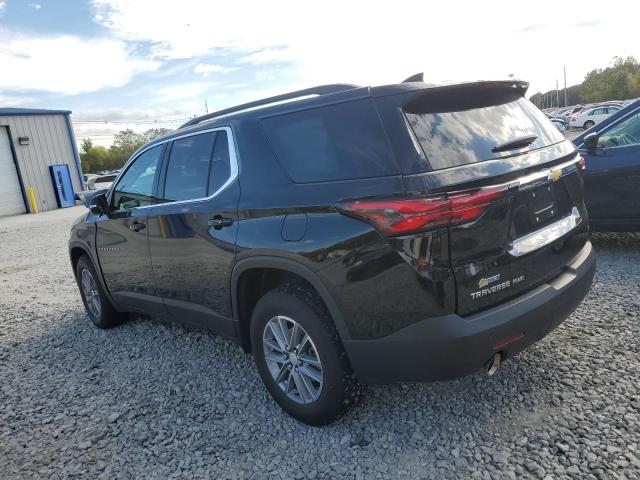 1GNEVGKW6PJ118499 - 2023 CHEVROLET TRAVERSE LT BLACK photo 2