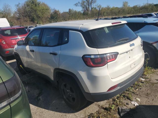3C4NJCABXJT471193 - 2018 JEEP COMPASS SPORT Blanc photo 2