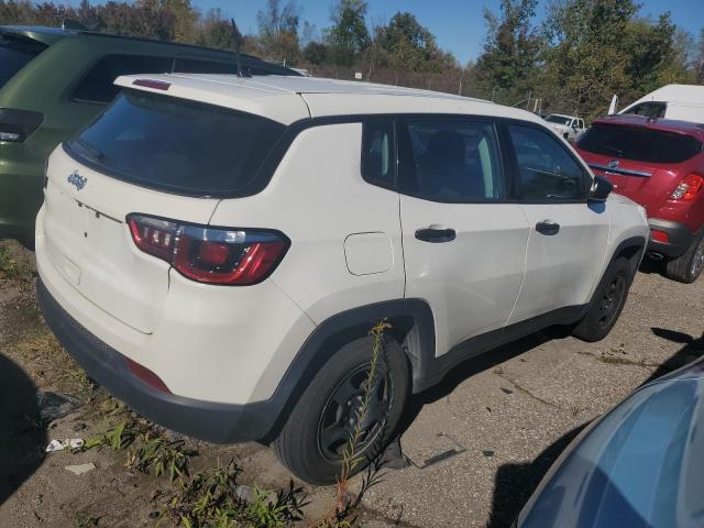 3C4NJCABXJT471193 - 2018 JEEP COMPASS SPORT Blanc photo 3
