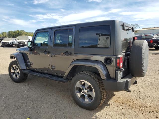 1C4BJWEG4HL733001 - 2017 JEEP WRANGLER U SAHARA GRAY photo 2