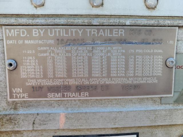 1UYVS2532GP669615 - 2016 UTILITY VS2DX WHITE photo 10