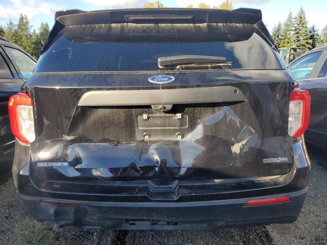 1FM5K8AB5MGB35353 - 2021 FORD EXPLORER POLICE INTERCEPTOR Қара фото 6