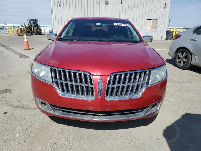 3LNHL2GC3CR822765 - 2012 LINCOLN MKZ RED photo 5