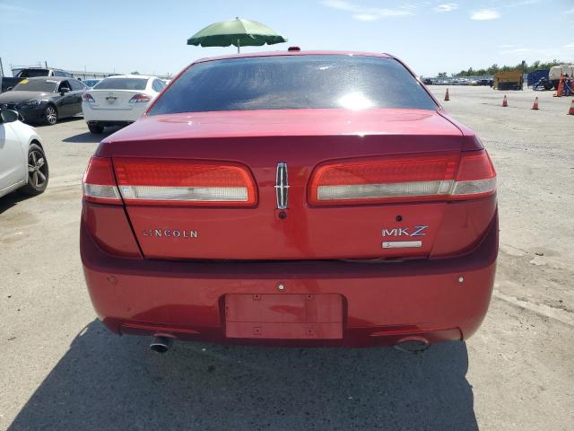 3LNHL2GC3CR822765 - 2012 LINCOLN MKZ RED photo 6