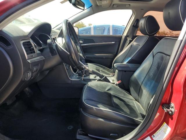 3LNHL2GC3CR822765 - 2012 LINCOLN MKZ RED photo 7