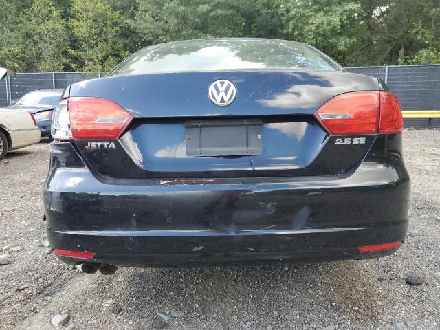 3VWDP7AJ5CM349957 - 2012 VOLKSWAGEN JETTA SE BLACK photo 6