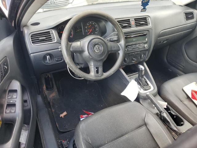 3VWDP7AJ5CM349957 - 2012 VOLKSWAGEN JETTA SE BLACK photo 8