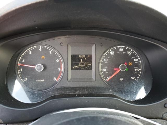 3VWDP7AJ5CM349957 - 2012 VOLKSWAGEN JETTA SE BLACK photo 9