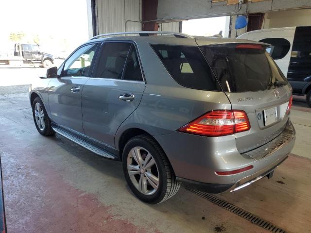 4JGDA5HB2DA235450 - 2013 MERCEDES-BENZ ML 350 4MATIC GRAY photo 2