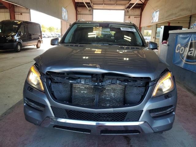 4JGDA5HB2DA235450 - 2013 MERCEDES-BENZ ML 350 4MATIC GRAY photo 5