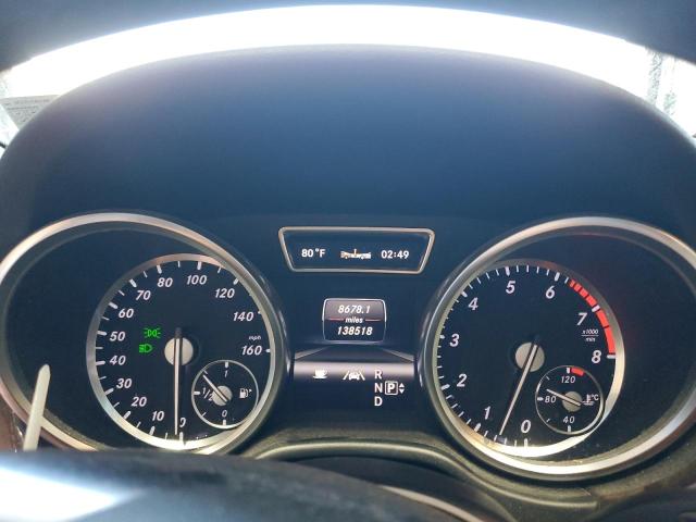 4JGDA5HB2DA235450 - 2013 MERCEDES-BENZ ML 350 4MATIC GRAY photo 9