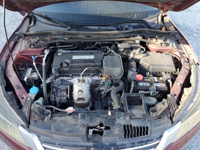 1HGCR2F54FA209392 - 2015 HONDA ACCORD SPORT MAROON photo 11
