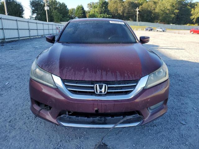 1HGCR2F54FA209392 - 2015 HONDA ACCORD SPORT MAROON photo 5
