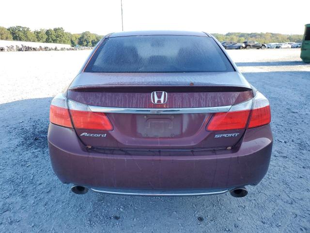 1HGCR2F54FA209392 - 2015 HONDA ACCORD SPORT MAROON photo 6