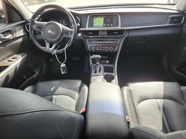 5XXGU4L37GG053867 - 2016 KIA OPTIMA EX BLACK photo 8