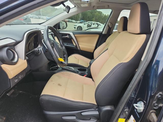 JTMWFREV5HJ717288 - 2017 TOYOTA RAV4 XLE BLUE photo 7