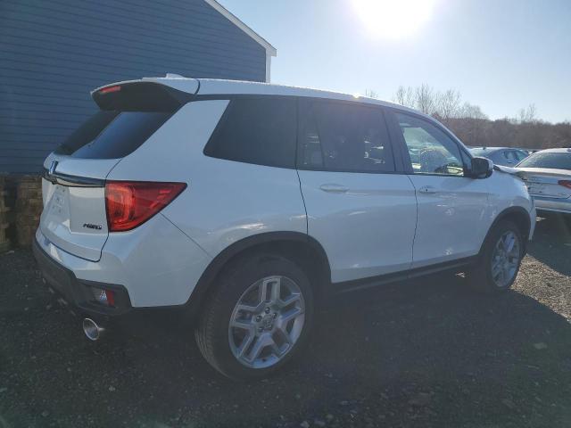 5FNYF8H54RB022484 - 2024 HONDA PASSPORT EXL WHITE photo 3