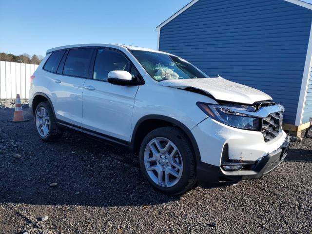 5FNYF8H54RB022484 - 2024 HONDA PASSPORT EXL WHITE photo 4