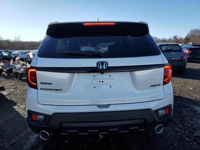 5FNYF8H54RB022484 - 2024 HONDA PASSPORT EXL WHITE photo 6