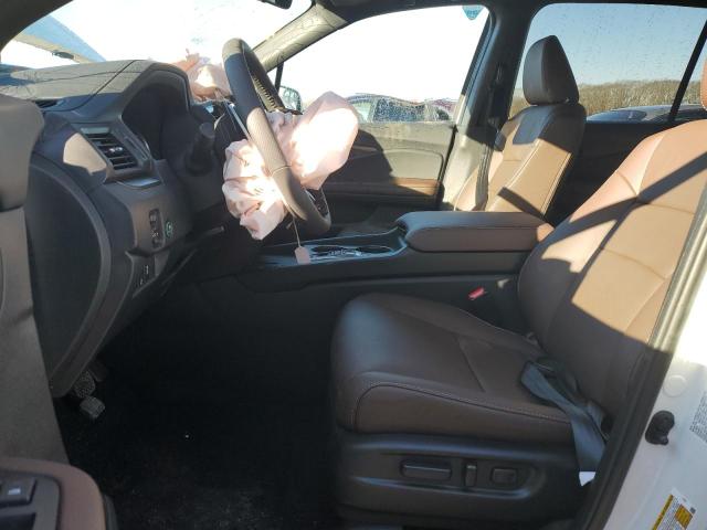 5FNYF8H54RB022484 - 2024 HONDA PASSPORT EXL WHITE photo 7