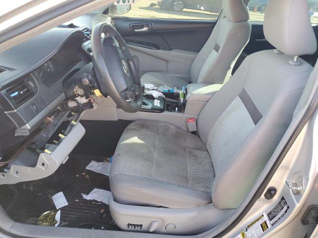 4T1BF1FK2DU722604 - 2013 TOYOTA CAMRY L SILVER photo 7