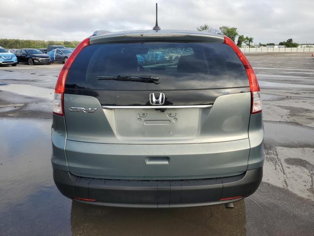 JHLRM3H7XCC003542 - 2012 HONDA CR-V EXL GREEN photo 6