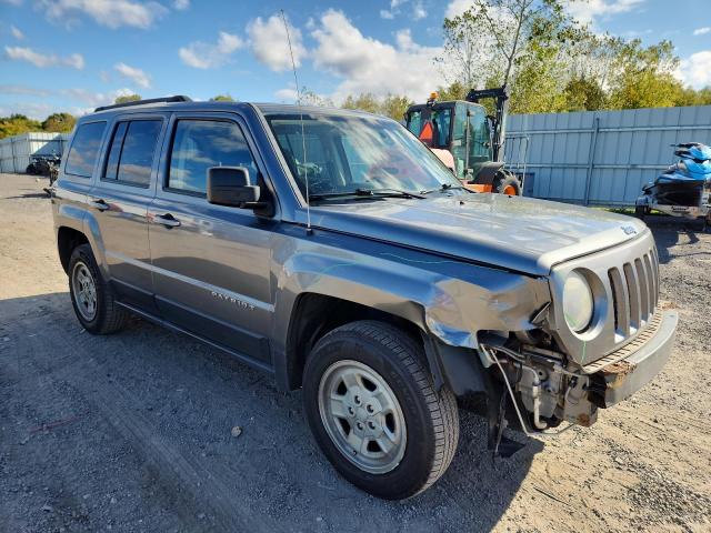 1C4NJRBB4CD636178 - 2012 JEEP PATRIOT SPORT 灰色 照片 4