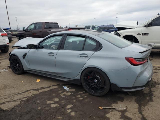 WBS43AY03PFP32559 - 2023 BMW M3 COMPETITION GRAY photo 2