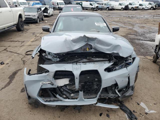 WBS43AY03PFP32559 - 2023 BMW M3 COMPETITION GRAY photo 5