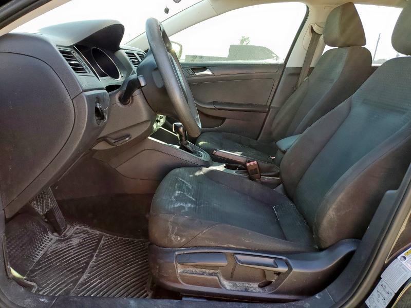 3VW2K7AJ5FM419614 - 2015 VOLKSWAGEN JETTA BASE BLACK photo 7