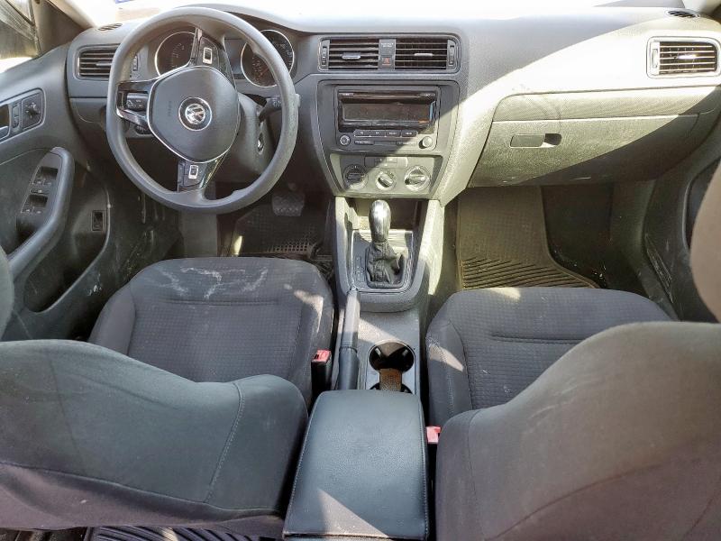 3VW2K7AJ5FM419614 - 2015 VOLKSWAGEN JETTA BASE BLACK photo 8