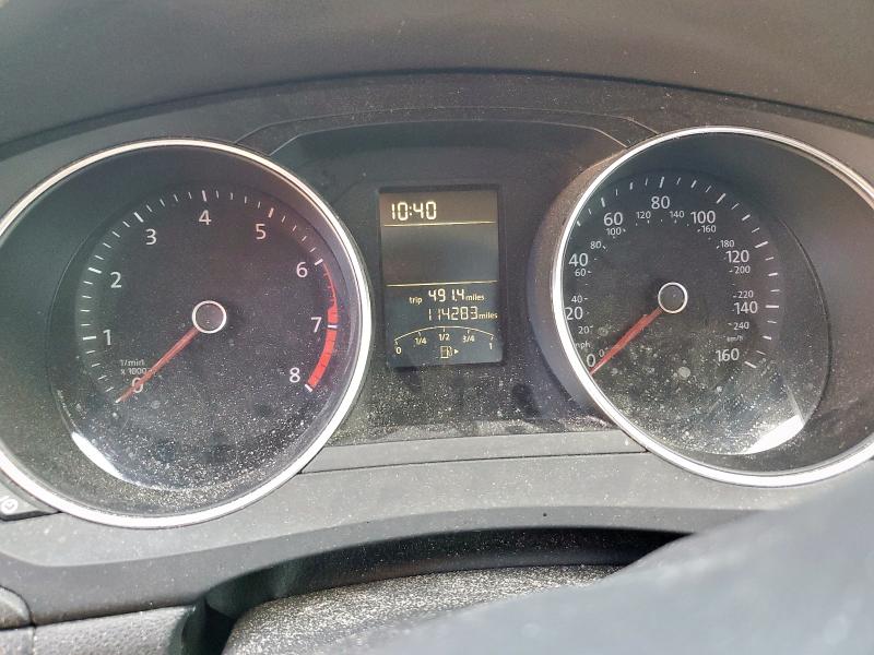 3VW2K7AJ5FM419614 - 2015 VOLKSWAGEN JETTA BASE BLACK photo 9