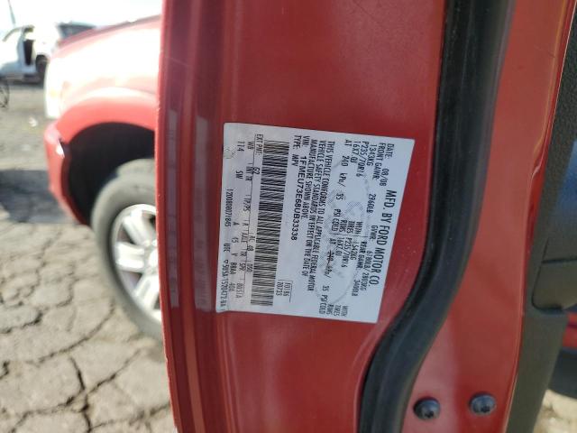 1FMEU73E68UB33338 - 2008 FORD EXPLORER XLT წითელი ფოტო 13