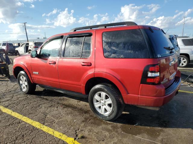 1FMEU73E68UB33338 - 2008 FORD EXPLORER XLT წითელი ფოტო 2