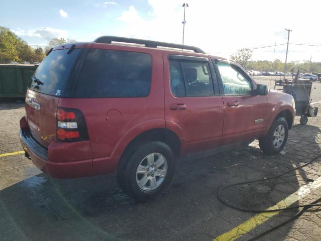 1FMEU73E68UB33338 - 2008 FORD EXPLORER XLT წითელი ფოტო 3