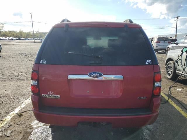 1FMEU73E68UB33338 - 2008 FORD EXPLORER XLT წითელი ფოტო 6