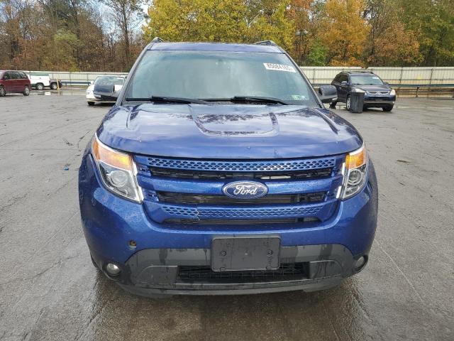 1FM5K8D82FGB08842 - 2015 FORD EXPLORER XLT BLUE photo 5
