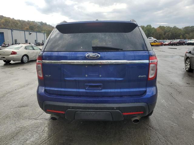 1FM5K8D82FGB08842 - 2015 FORD EXPLORER XLT BLUE photo 6