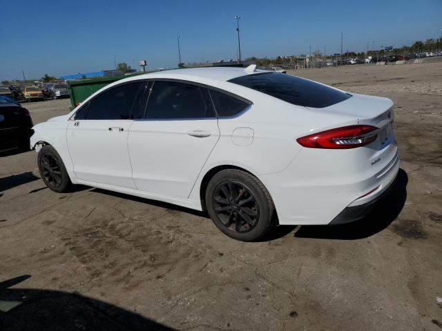 3FA6P0HD0LR218625 - 2020 FORD FUSION SE WHITE photo 2