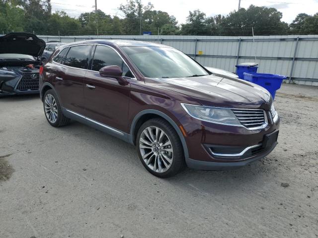 2LMPJ6LR0HBL52322 - 2017 LINCOLN MKX RESERVE Bordeaux Foto 4