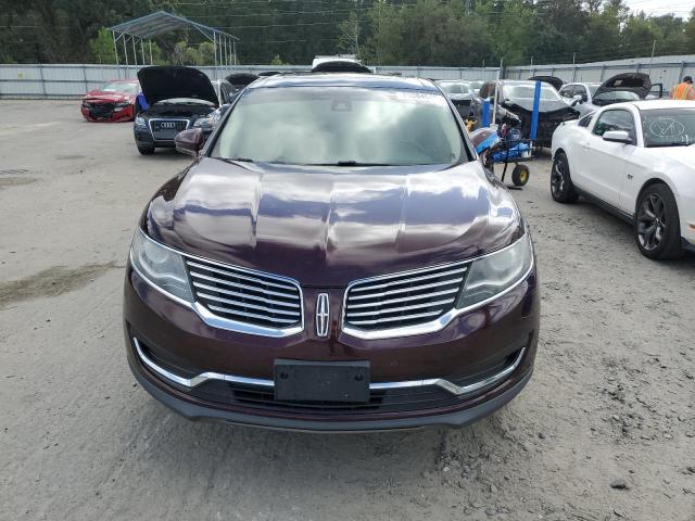 2LMPJ6LR0HBL52322 - 2017 LINCOLN MKX RESERVE Bordeaux Foto 5