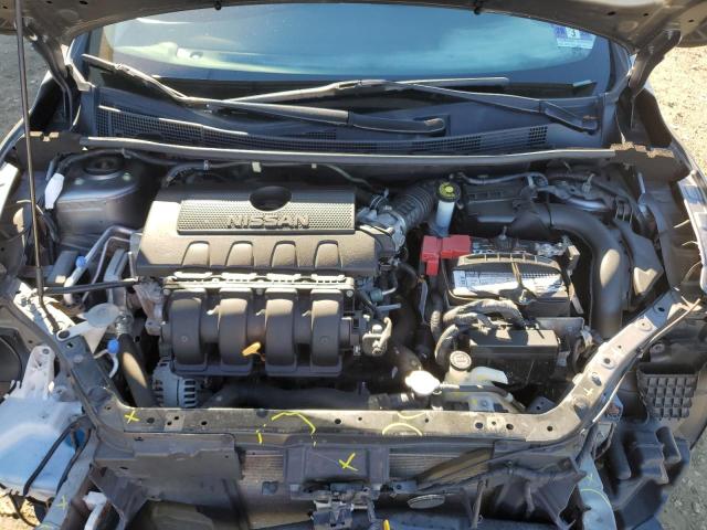 3N1AB7APXKY282128 - 2019 NISSAN SENTRA S GRAY photo 11