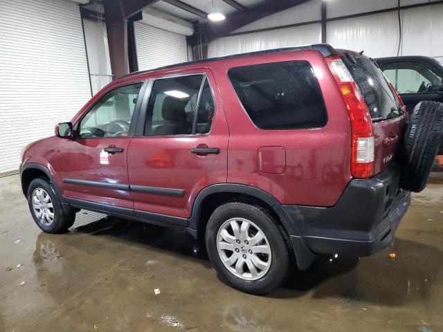 SHSRD78856U445741 - 2006 HONDA CR-V EX RED photo 2