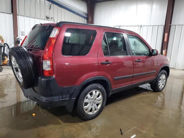 SHSRD78856U445741 - 2006 HONDA CR-V EX RED photo 3