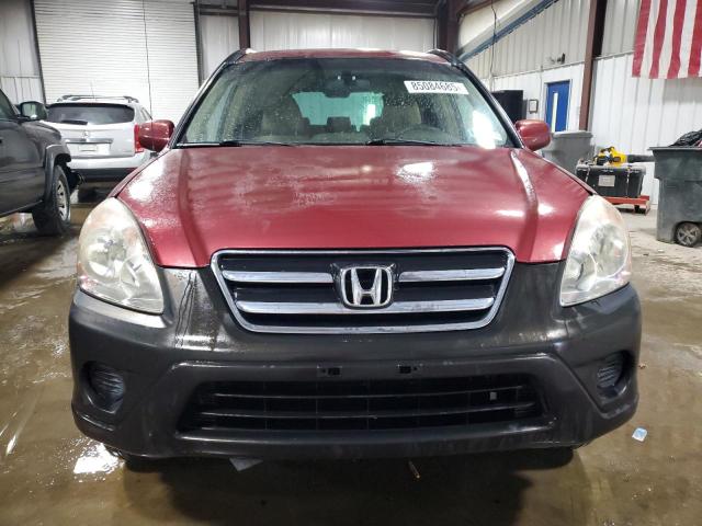 SHSRD78856U445741 - 2006 HONDA CR-V EX RED photo 5