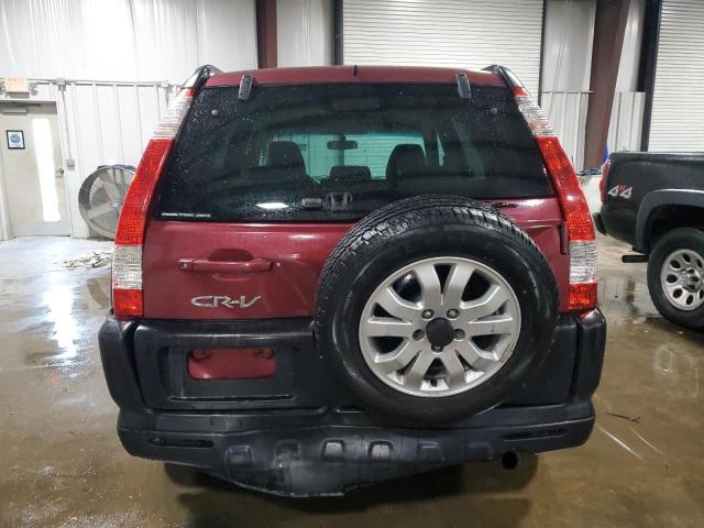 SHSRD78856U445741 - 2006 HONDA CR-V EX RED photo 6