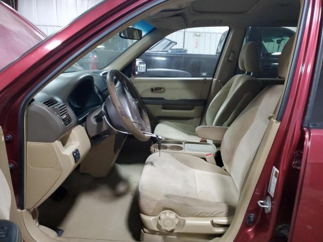 SHSRD78856U445741 - 2006 HONDA CR-V EX RED photo 7