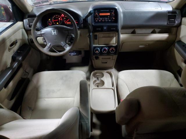 SHSRD78856U445741 - 2006 HONDA CR-V EX RED photo 8