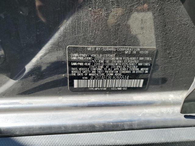JF2GTAEC8LH265514 - 2020 SUBARU CROSSTREK PREMIUM 石墨色 照片 13