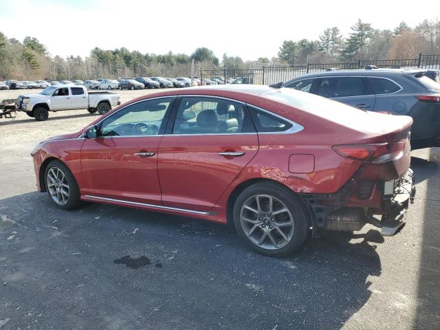 5NPE34AB6JH727457 - 2018 HYUNDAI SONATA SPORT Kırmızı fotoğraf 2